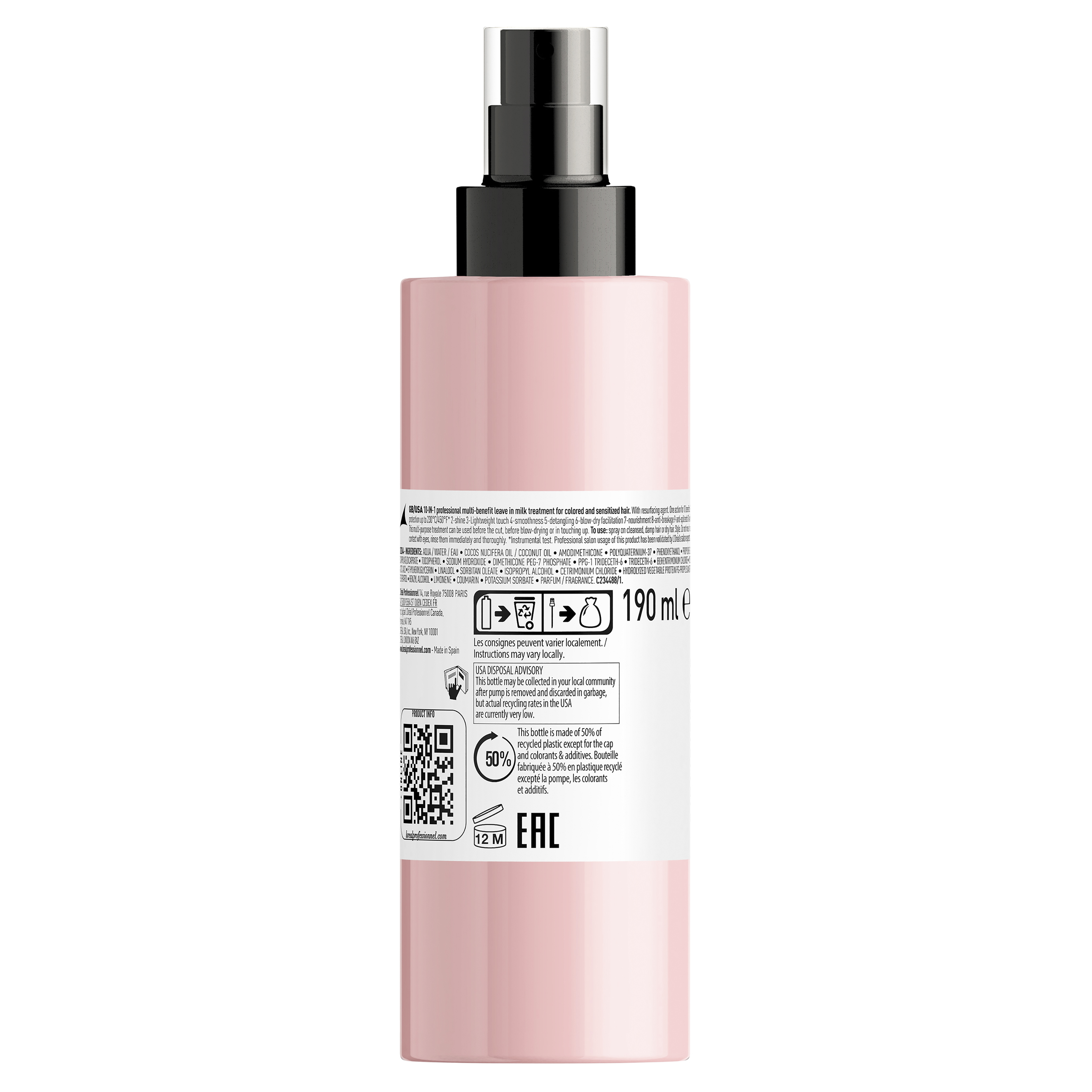 L'Oréal Professionnel Serie Expert Vitamino Color 10 in 1 Spray 190ml