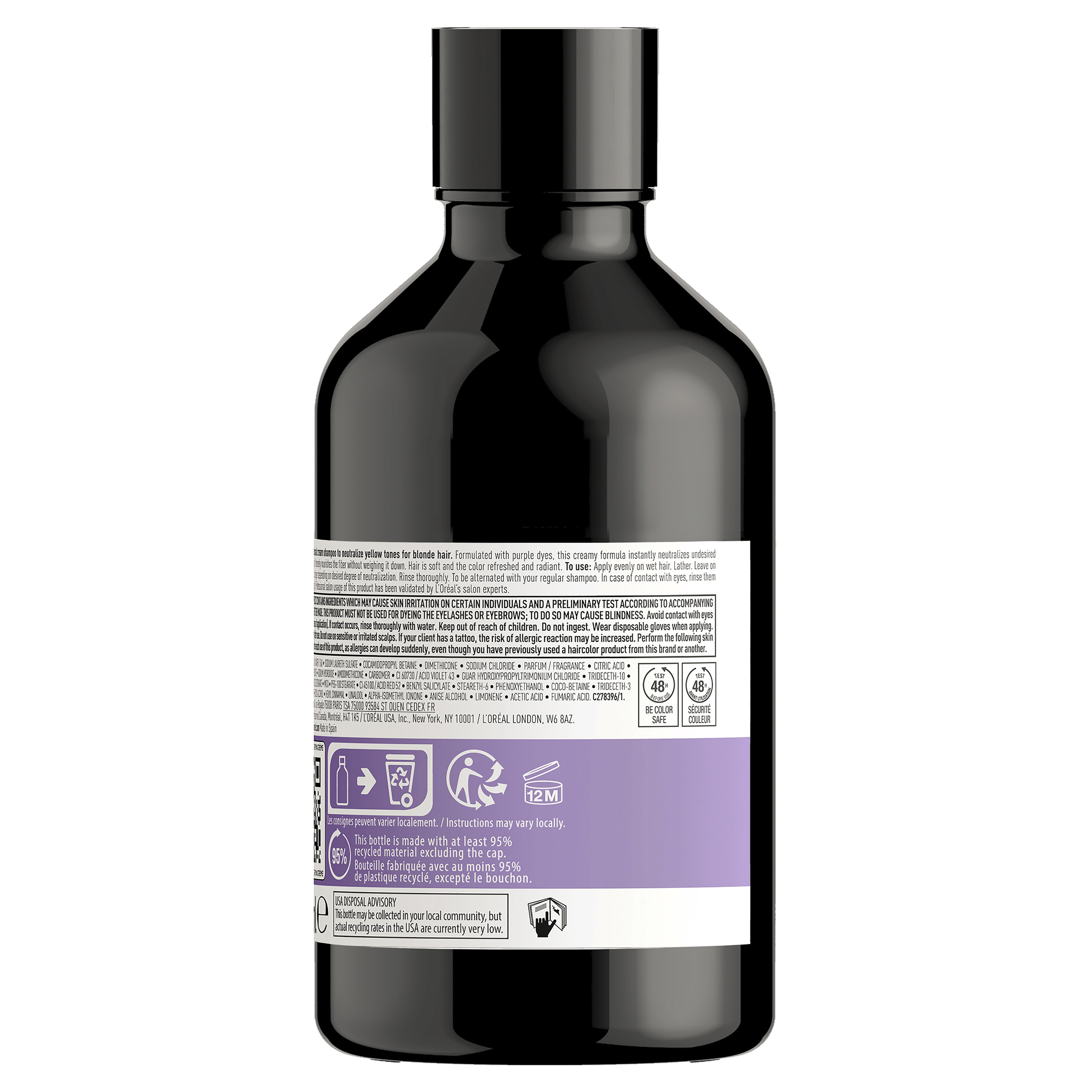 L'Oréal Professionnel Serie Expert Chroma Crème Purple Shampoo 300ml