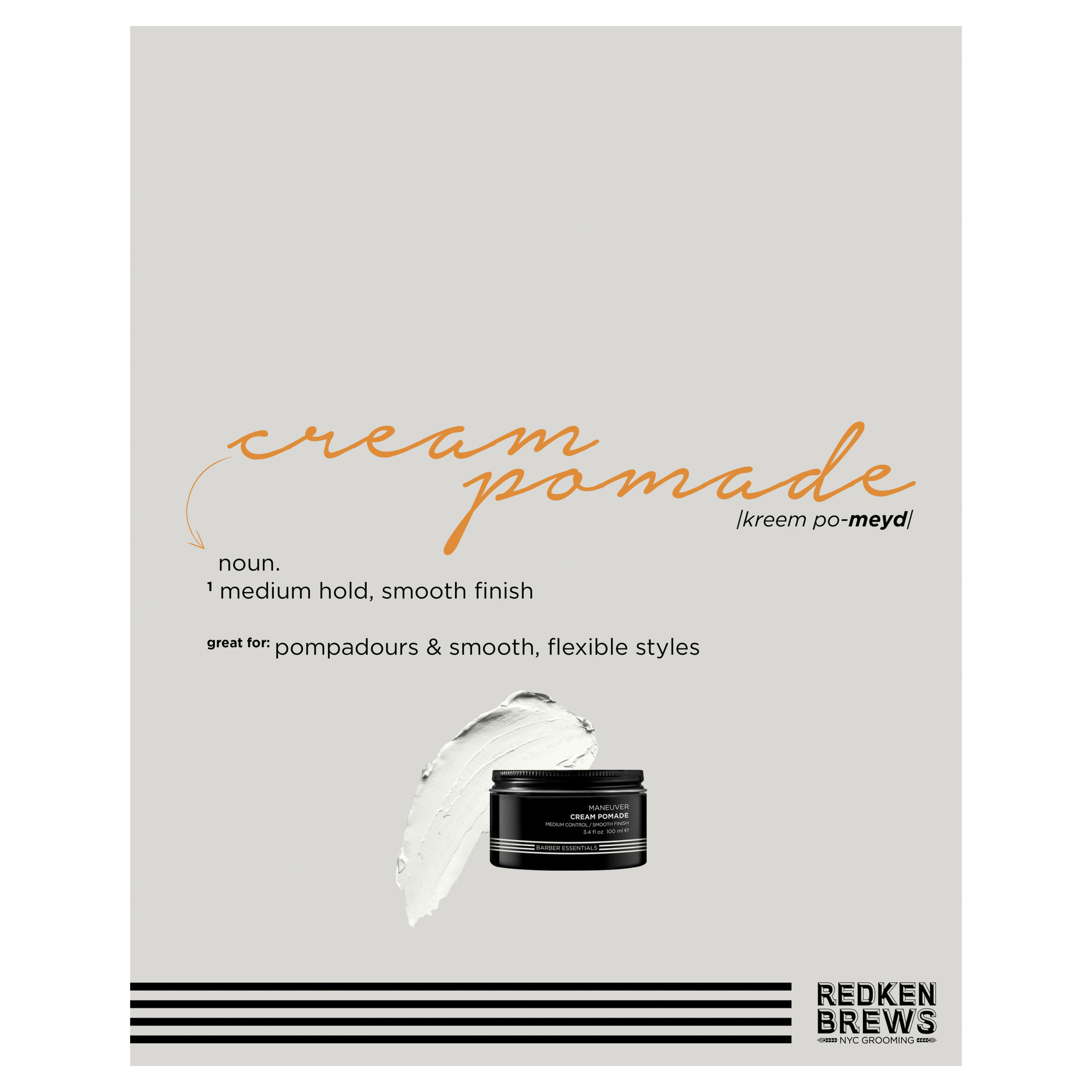 Redken Brews Maneuver Cream Pomade 100ml