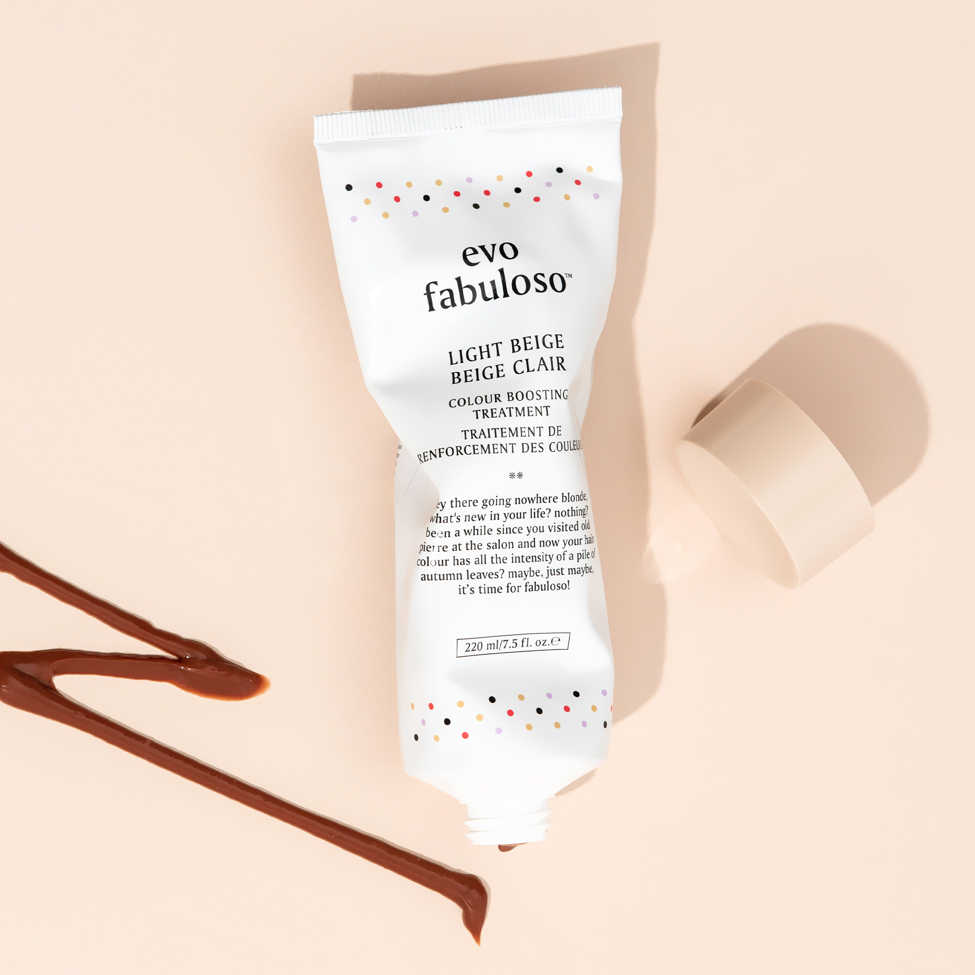 evo fabuloso light beige colour boosting treatment 220ml