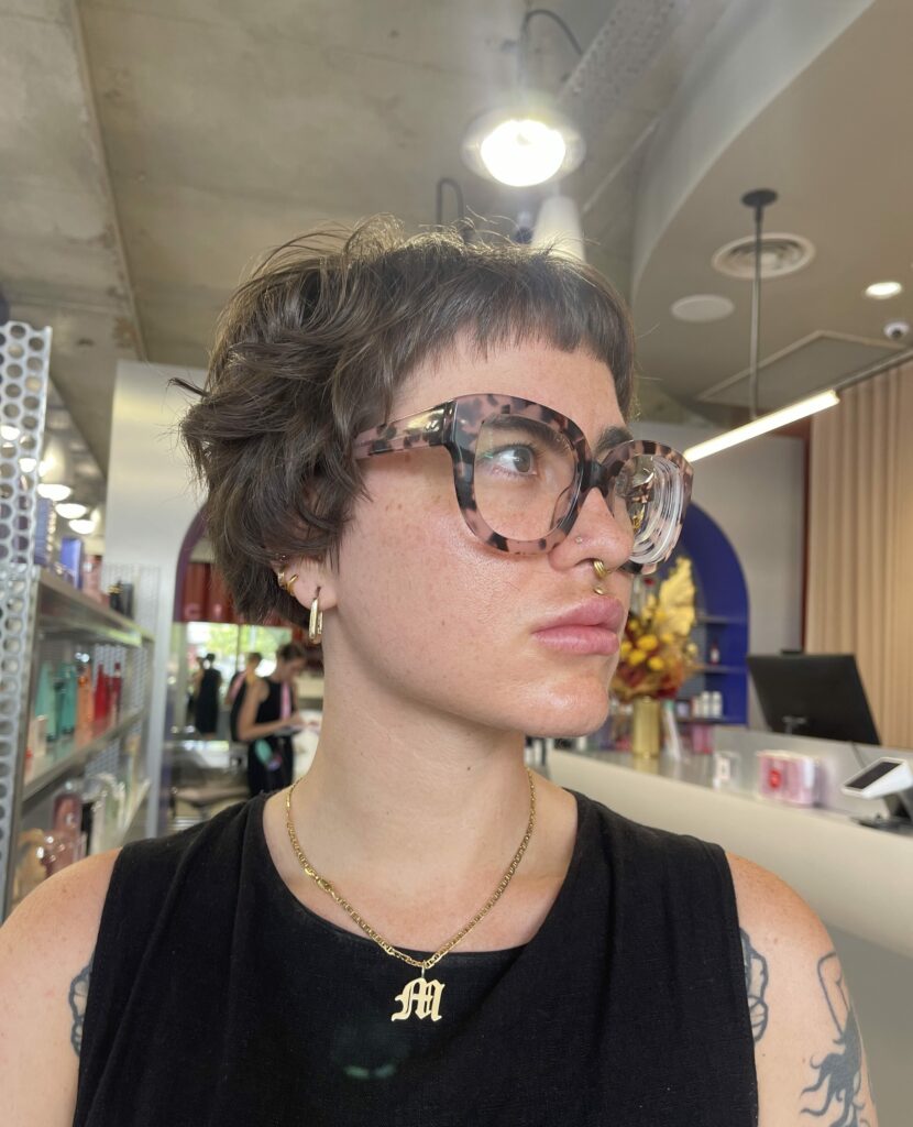 Dramatic restyle haircut with new shape and length, Circles of Hair Perth