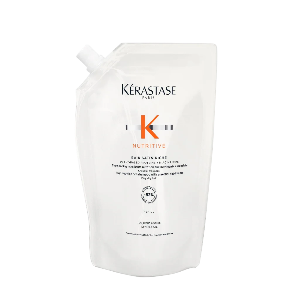 Kérastase Nutritive Bain Satin Riche Shampoo Refill Pouch 500ml
