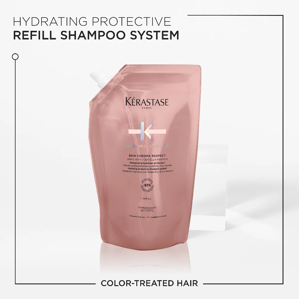 Kérastase Chroma Absolu Bain Chroma Respect Shampoo Refill Pouch 500ml