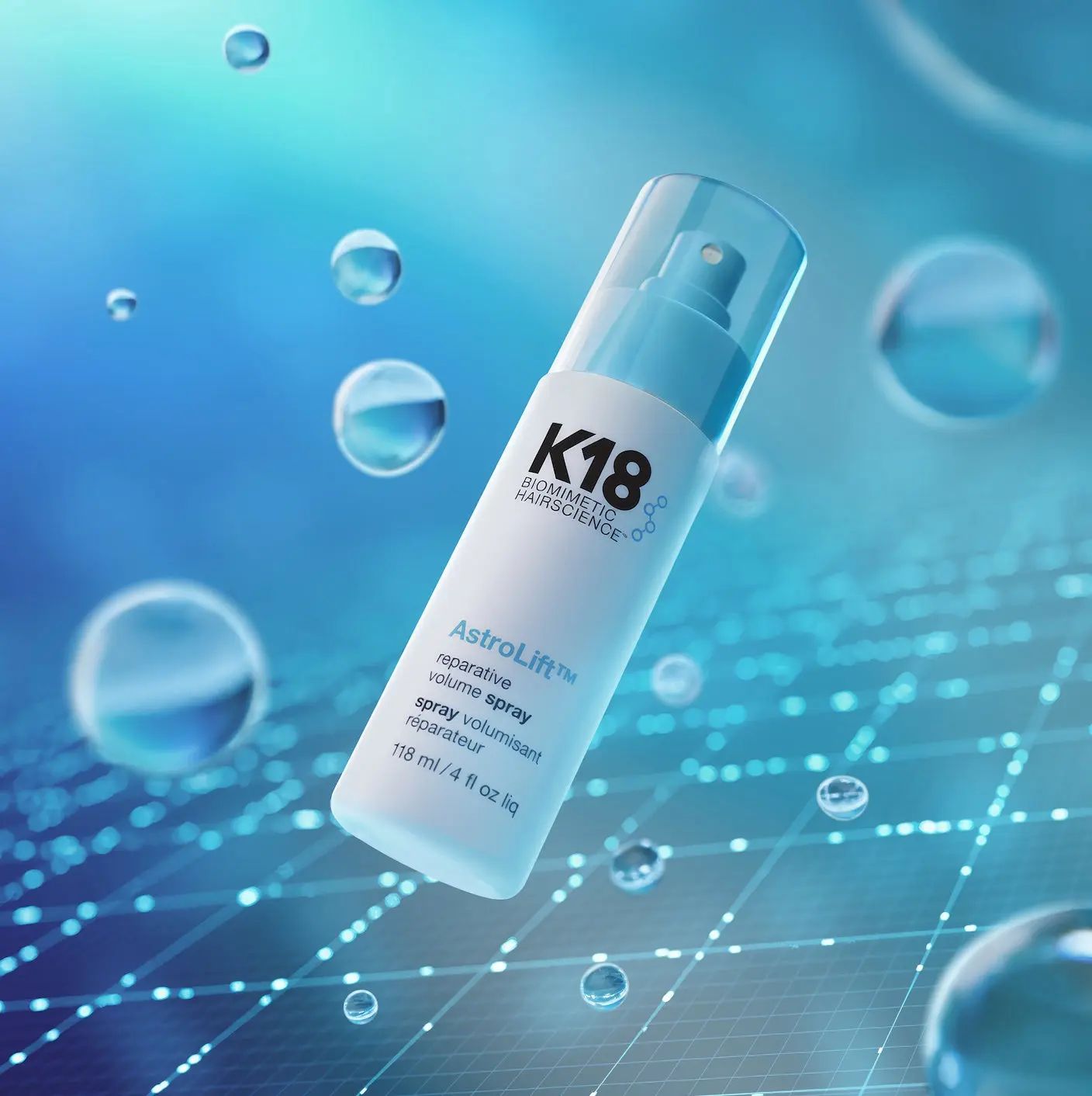 K18 AstroLift Reparative Volume Spray 118ml