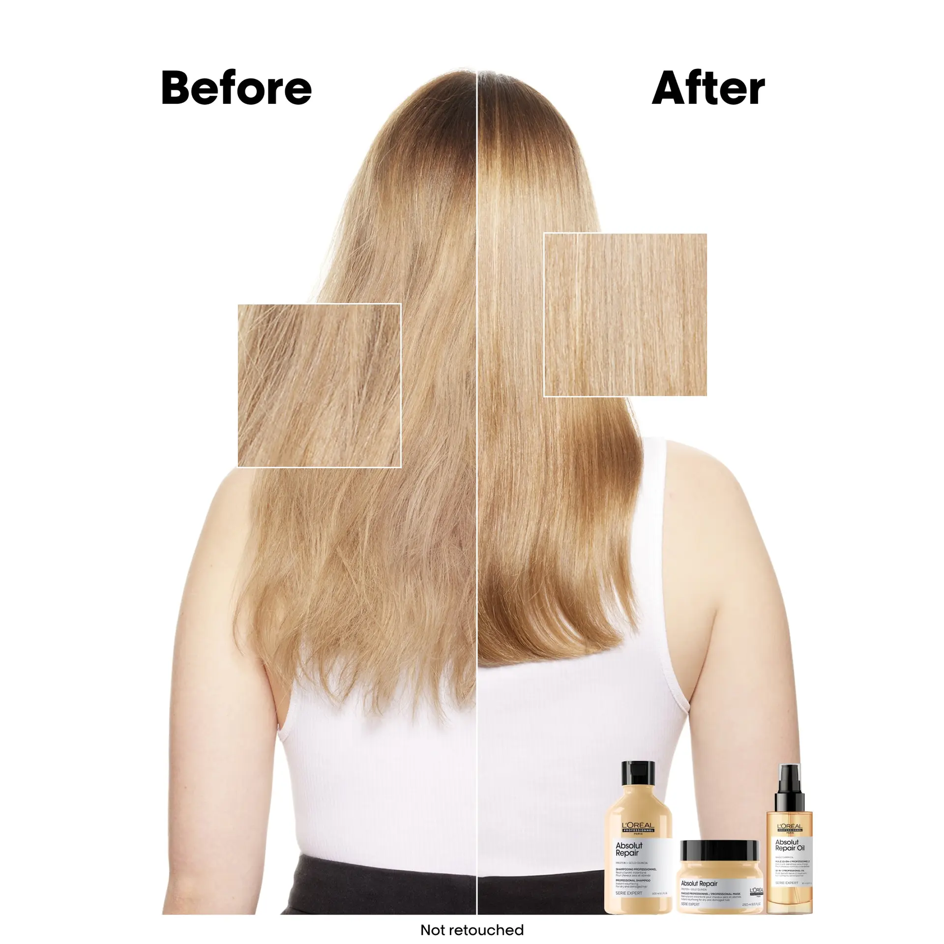L'Oreal Professionnel Absolut Repair Shampoo 500ml Refill Pouch