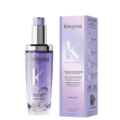 Kérastase Blond Absolu L'Huile Cicagloss Refillable Hair Oil 75mL