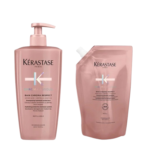 Kérastase Chroma Absolu Bain Chroma Respect Shampoo Refill Pouch 500ml
