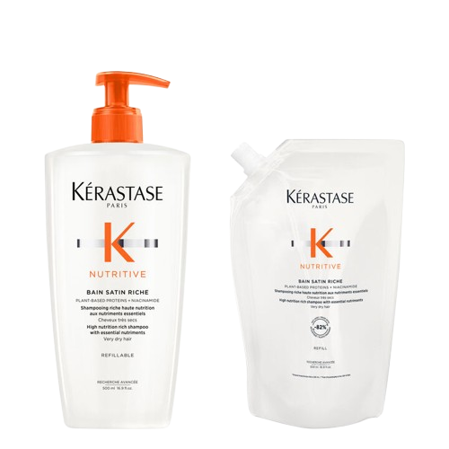 Kérastase Nutritive Bain Satin Riche Shampoo Refill Pouch 500ml