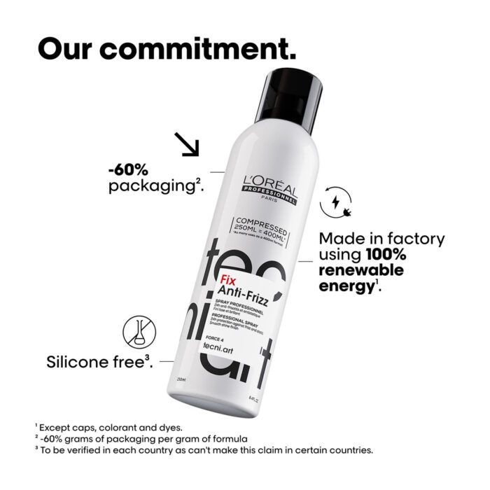 L'Oreal Tecni.art Fix Anti-Frizz Spray 250ml