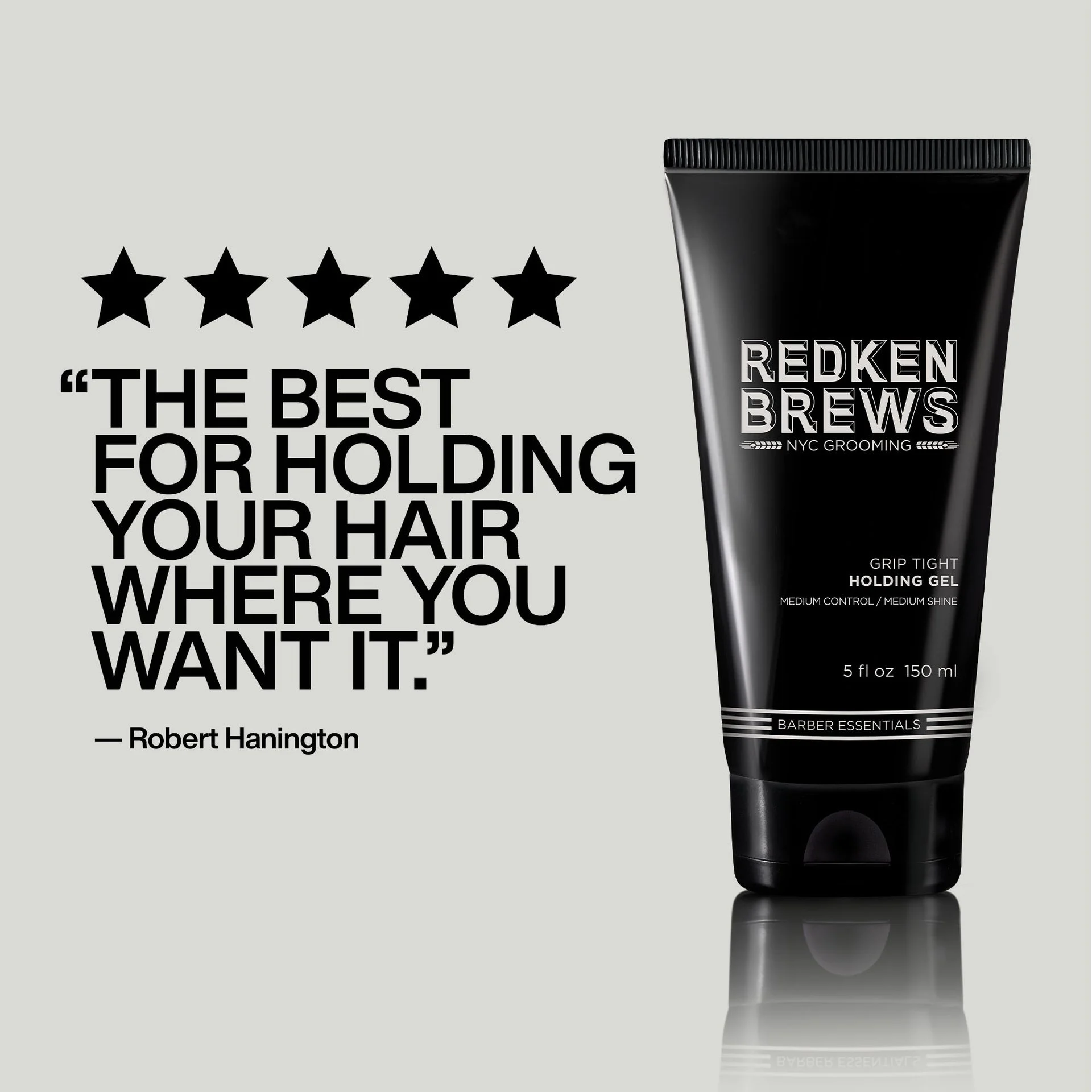 Redken Brews Grip Tight Holding Gel 150ml