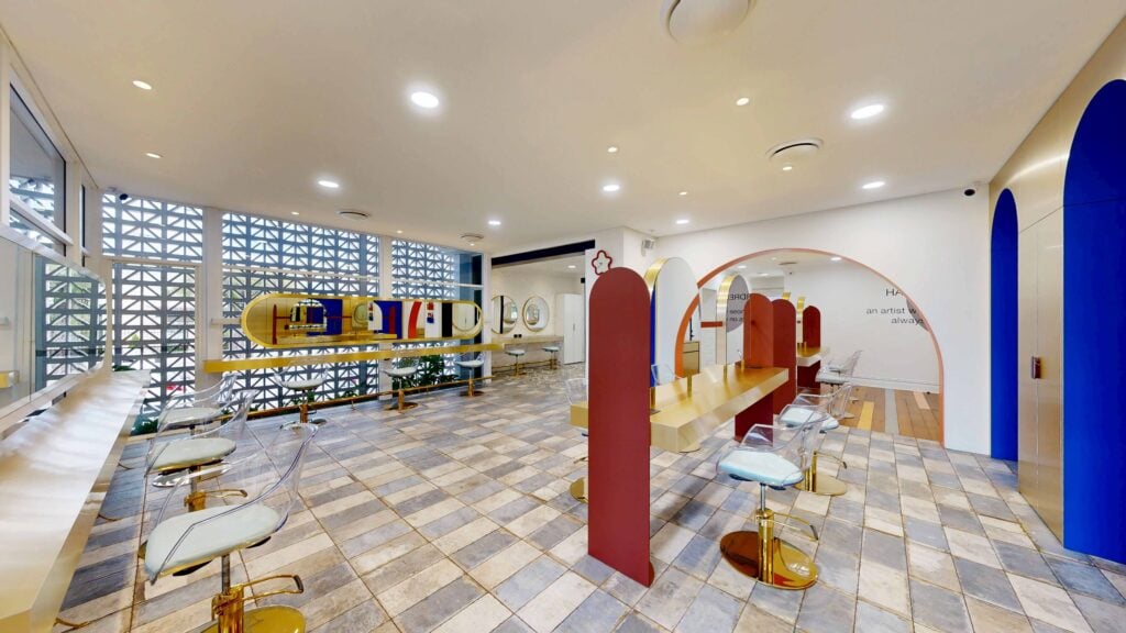 The styling floor at Circles of Hair Fitzgerald
