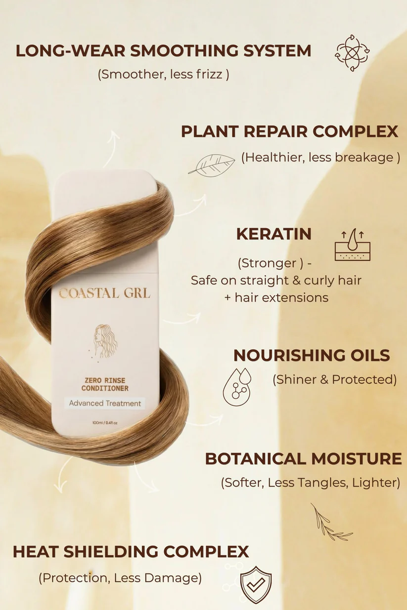 Coastal Grl Zero Rinse Conditioner 100ml