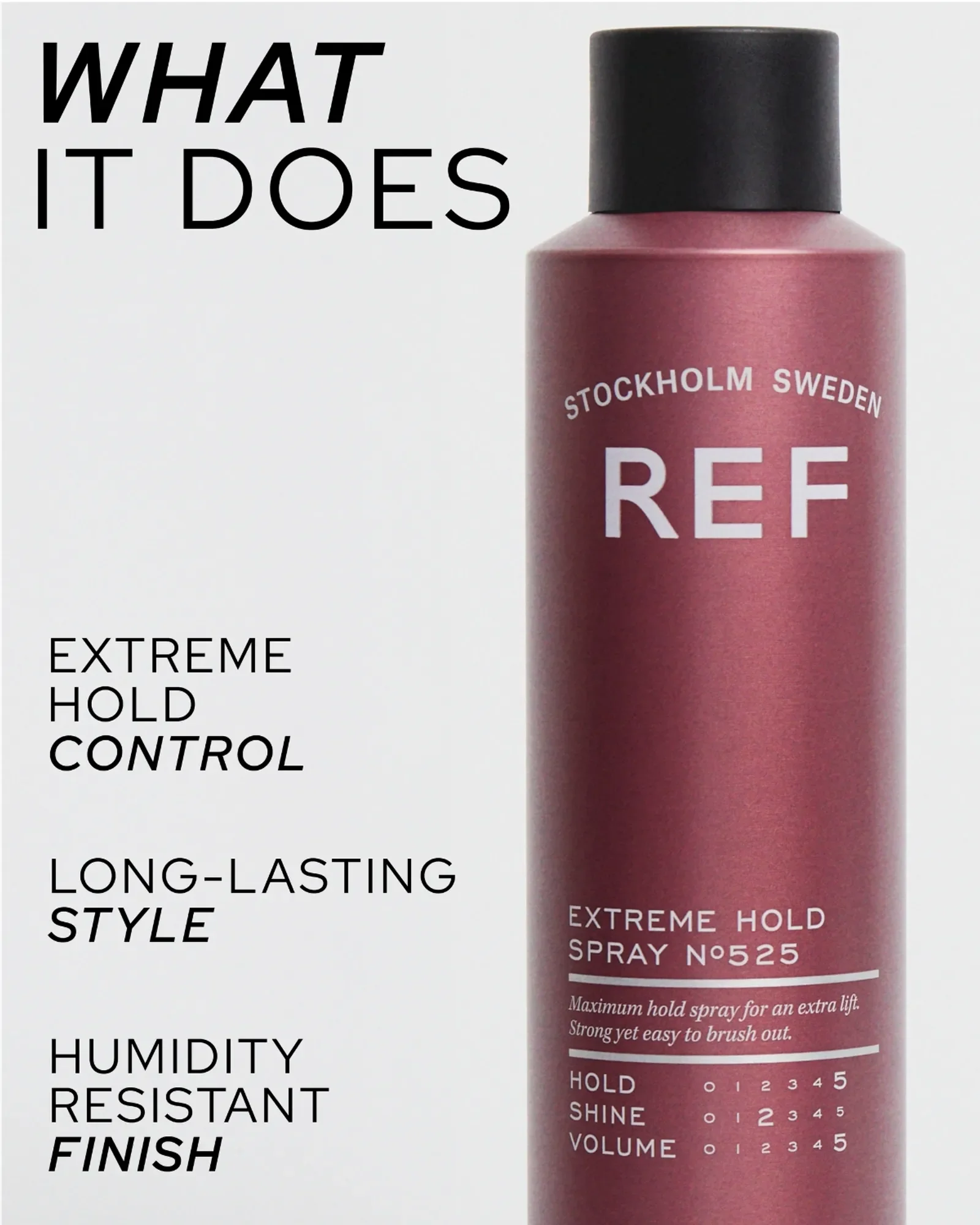 REF Extreme Hold Spray N°525 300ml