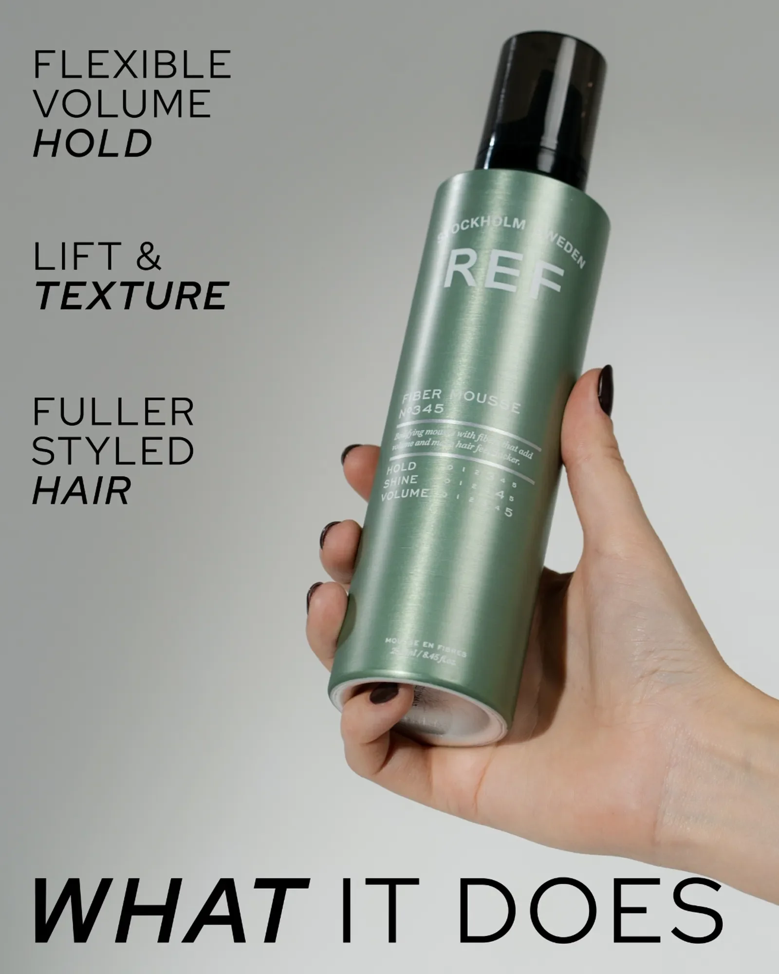 REF Fiber Mousse N°345 250ml