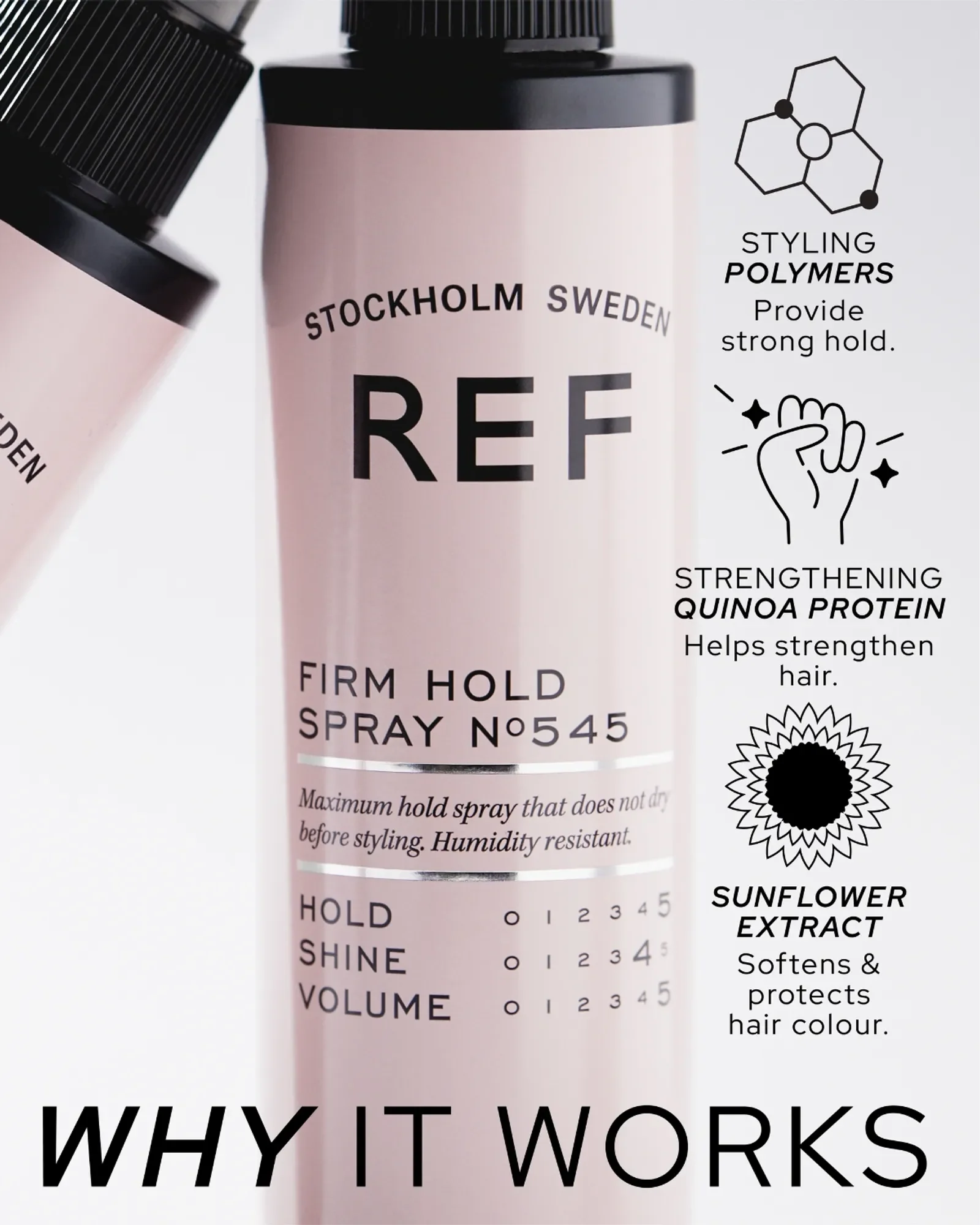 REF Firm Hold Spray N°545 175ml