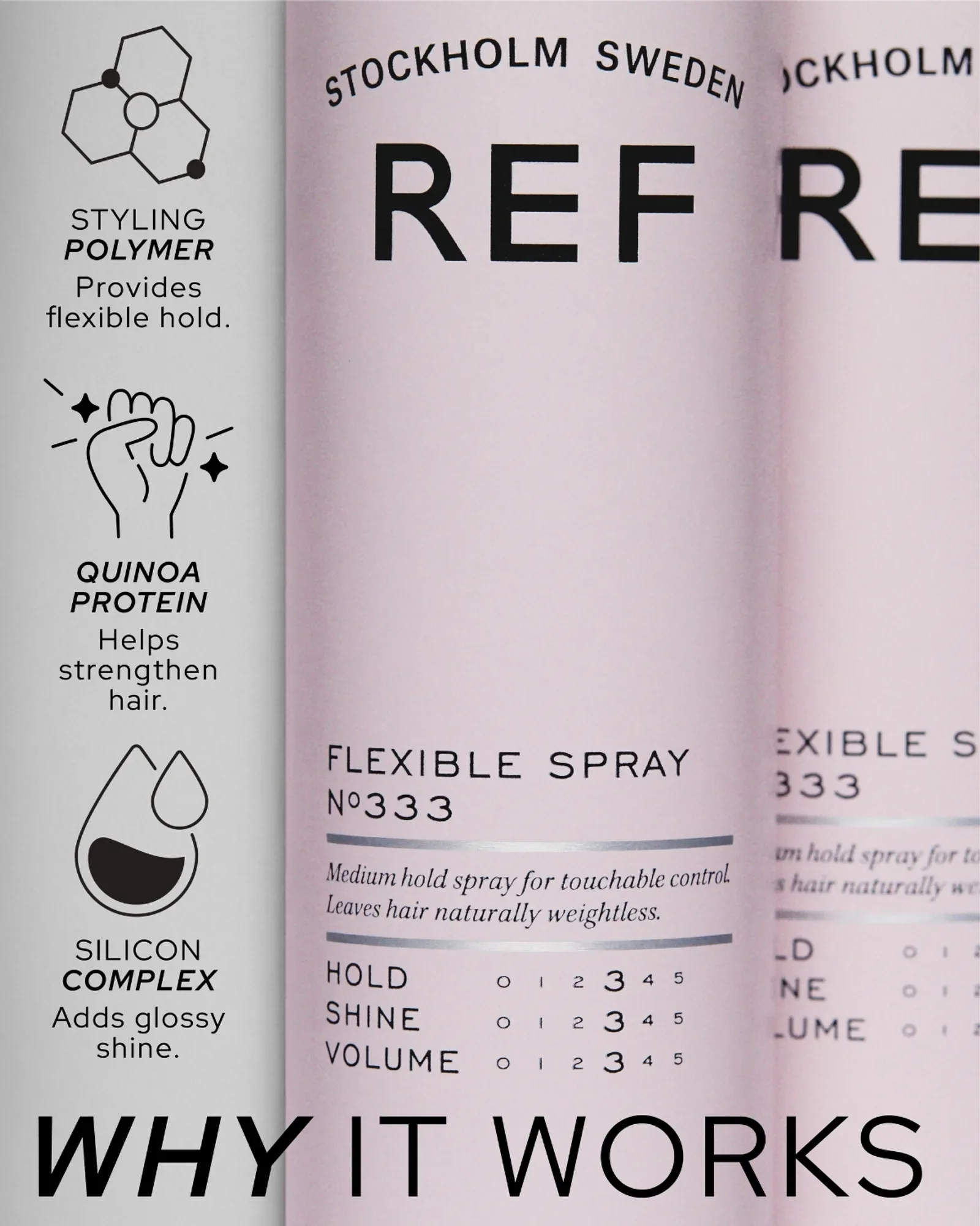 REF Flexible Spray N°333 300ml
