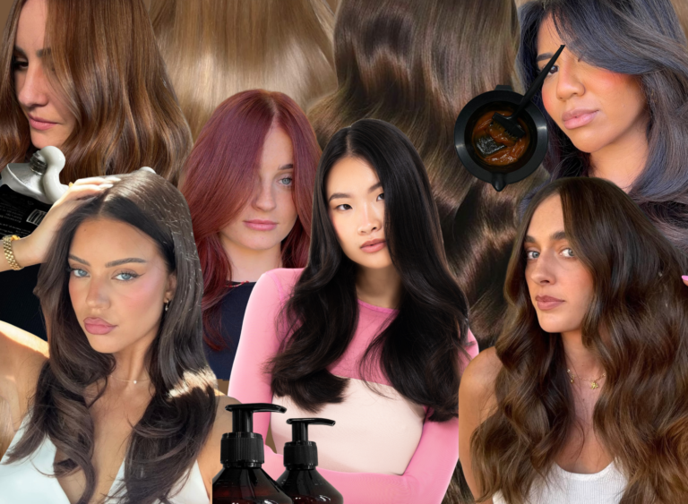 Glossy finished hair by Circles of Hair stylists