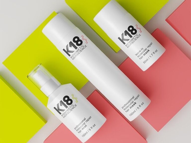 K18 molecular bond repair treatment result, Circles of Hair Perth