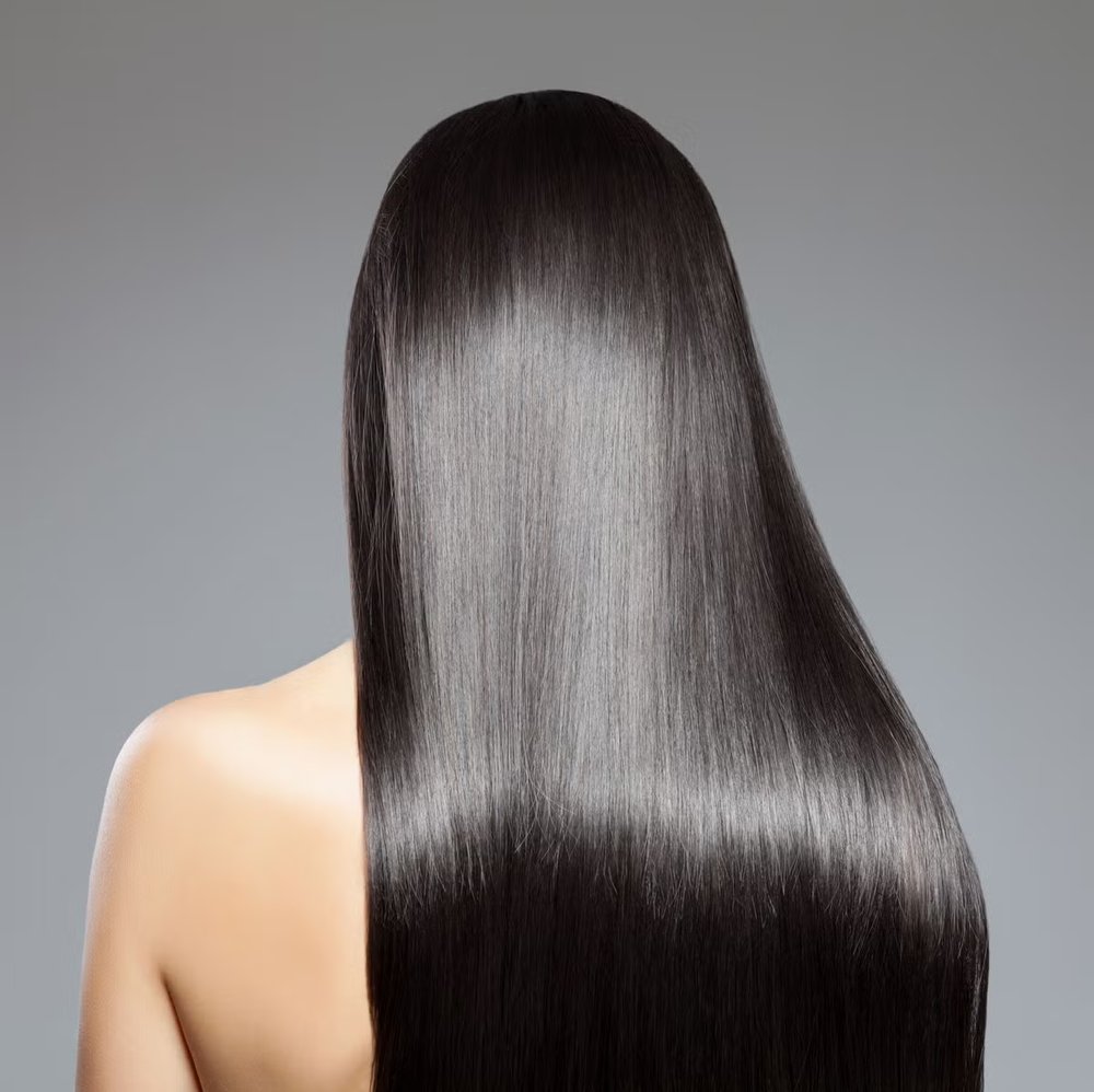 Keratin relaxing treatment softening curl pattern, Circles of Hair Perth