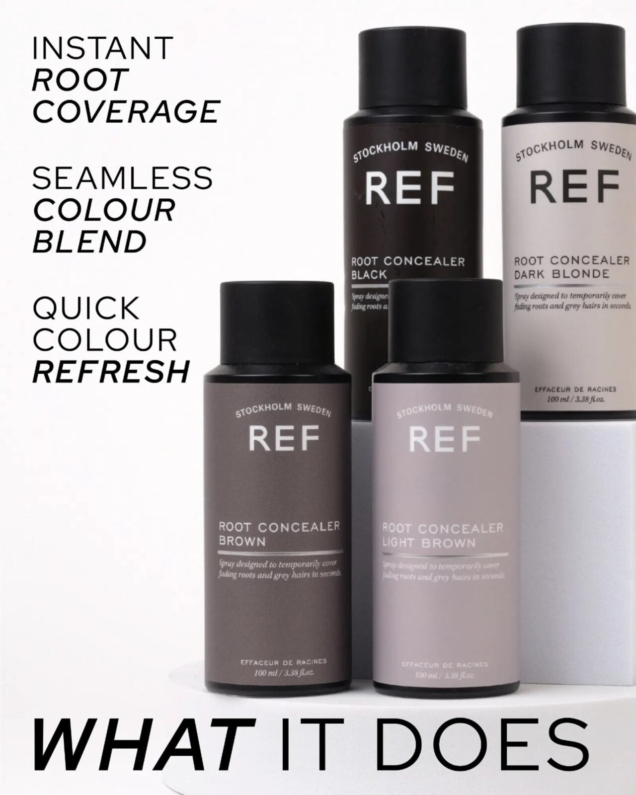 REF Root Concealer Light Brown 100ml
