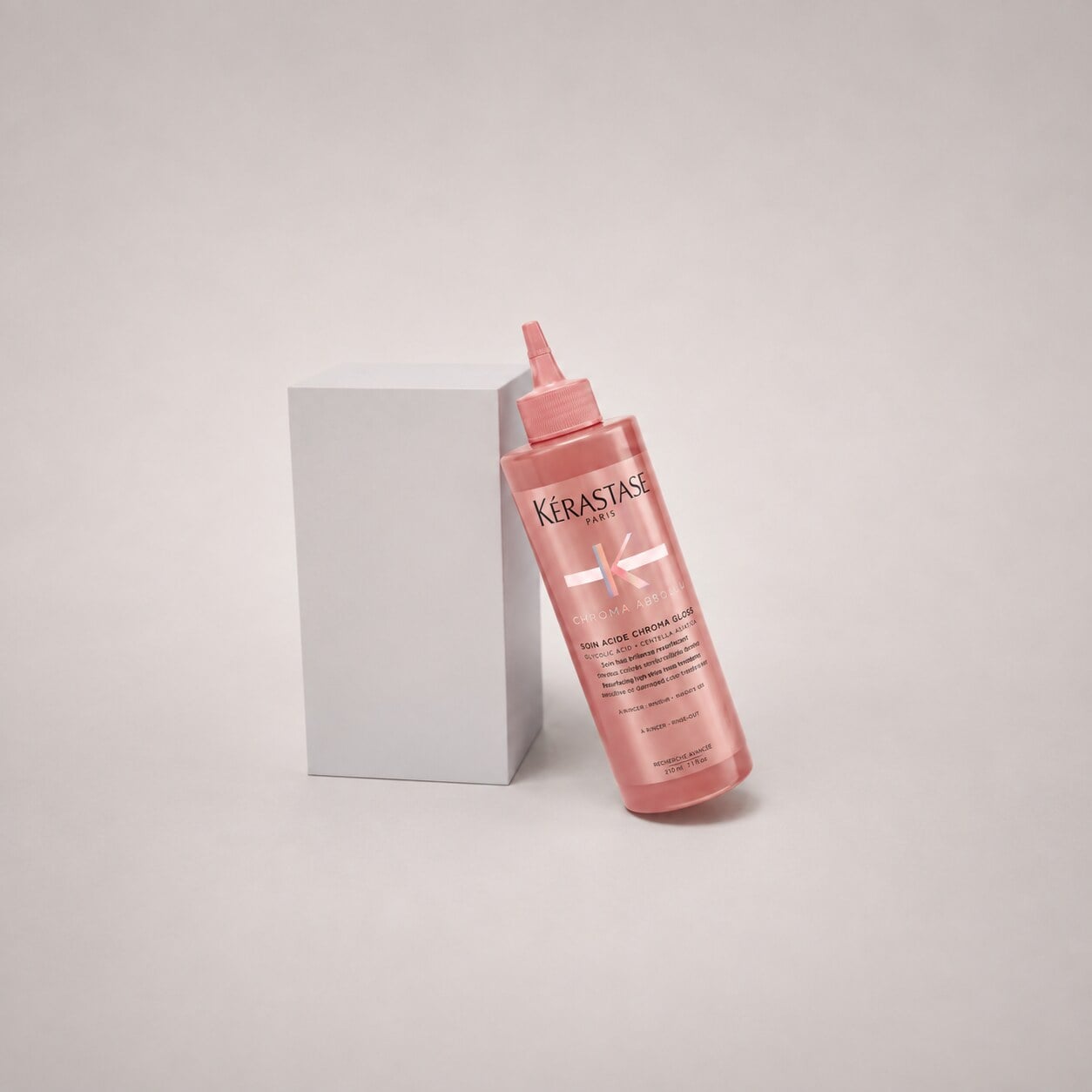 Kerastase Chroma Gloss shine treatment result, Circles of Hair Perth