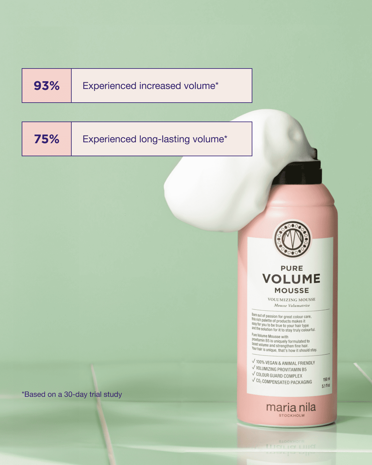 Maria Nila Mousse Pure Volume 150ml