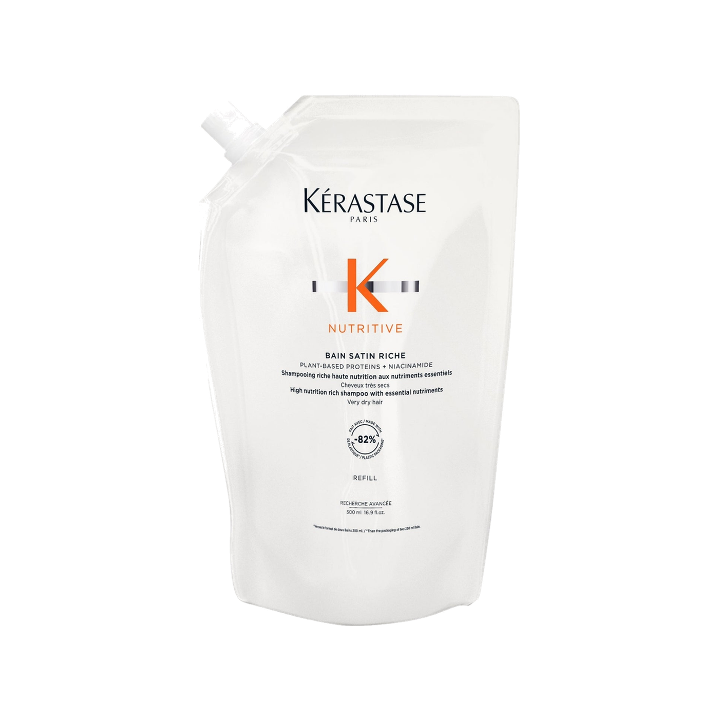 Kérastase Nutritive Bain Satin Riche Shampoo Refill Pouch 500ml