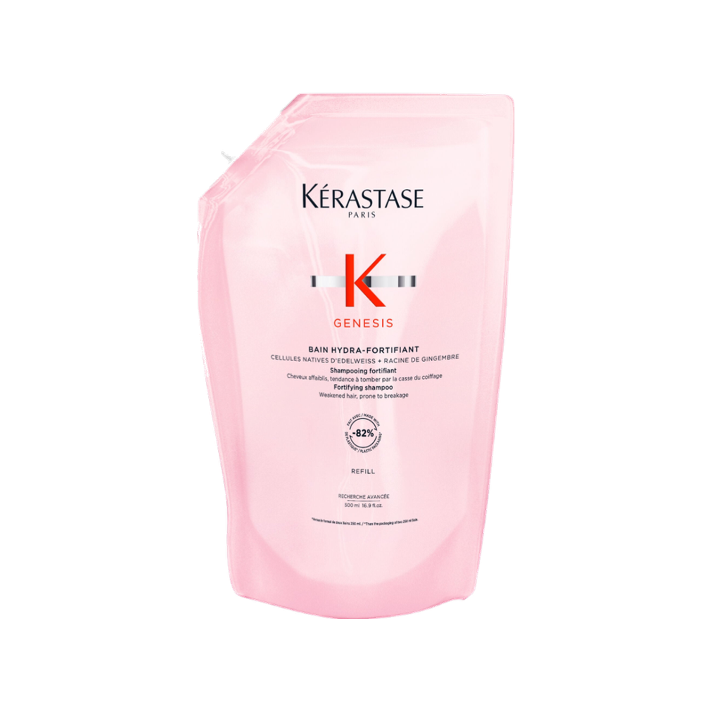 Kérastase Genesis Bain Hydro-Fortifiant Shampoo Refill Pouch 500ml