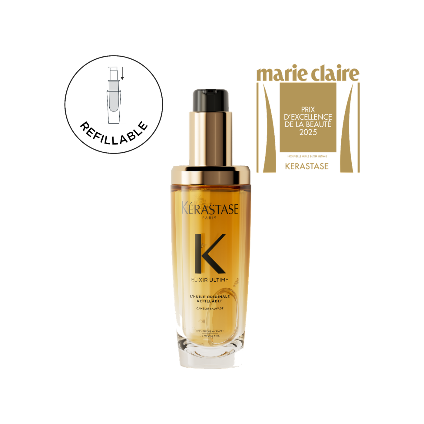 Kérastase Elixir Ultime Refillable Hair Oil 75ml