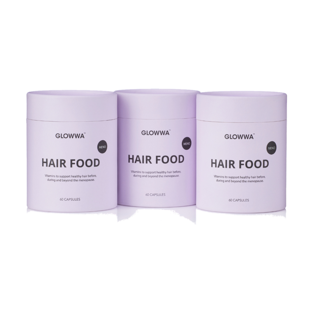 GLOWWA Hair Food MENO 3 Month Supply