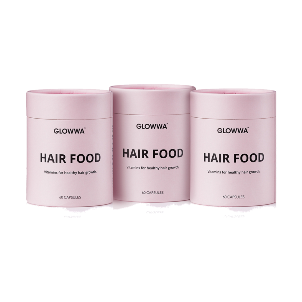 GLOWWA Hair Food Original 3 Month Supply