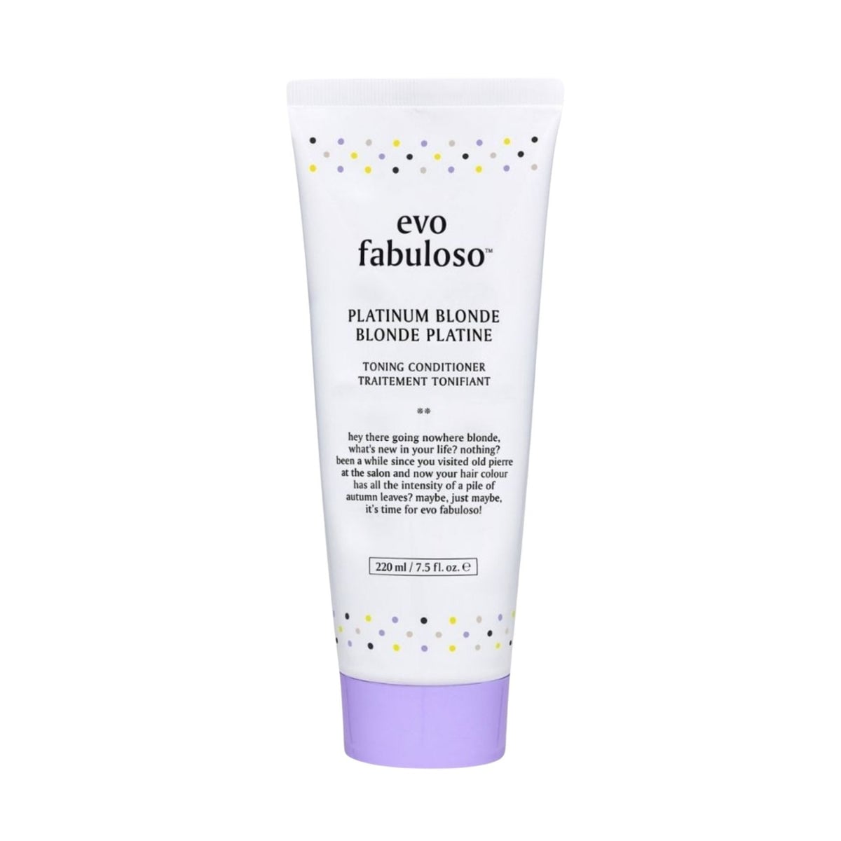 Evo Platinum Blonde Colour Boosting Treatment 220ml