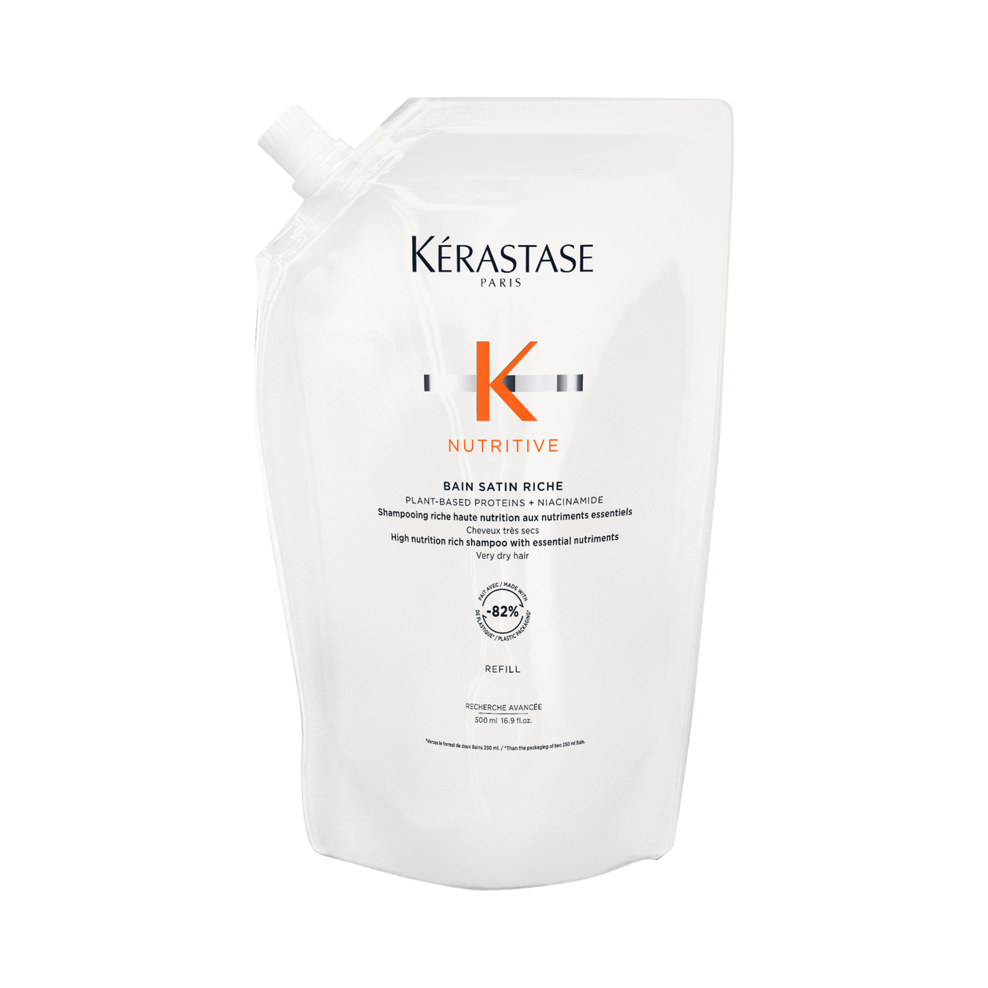 Kérastase Nutritive Bain Satin Riche Shampoo Refill Pouch 500ml