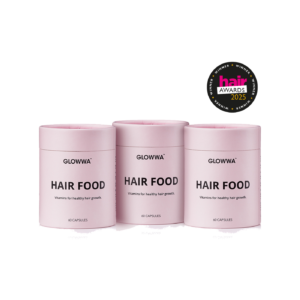 GLOWWA Hair Food Original 3 Month Supply