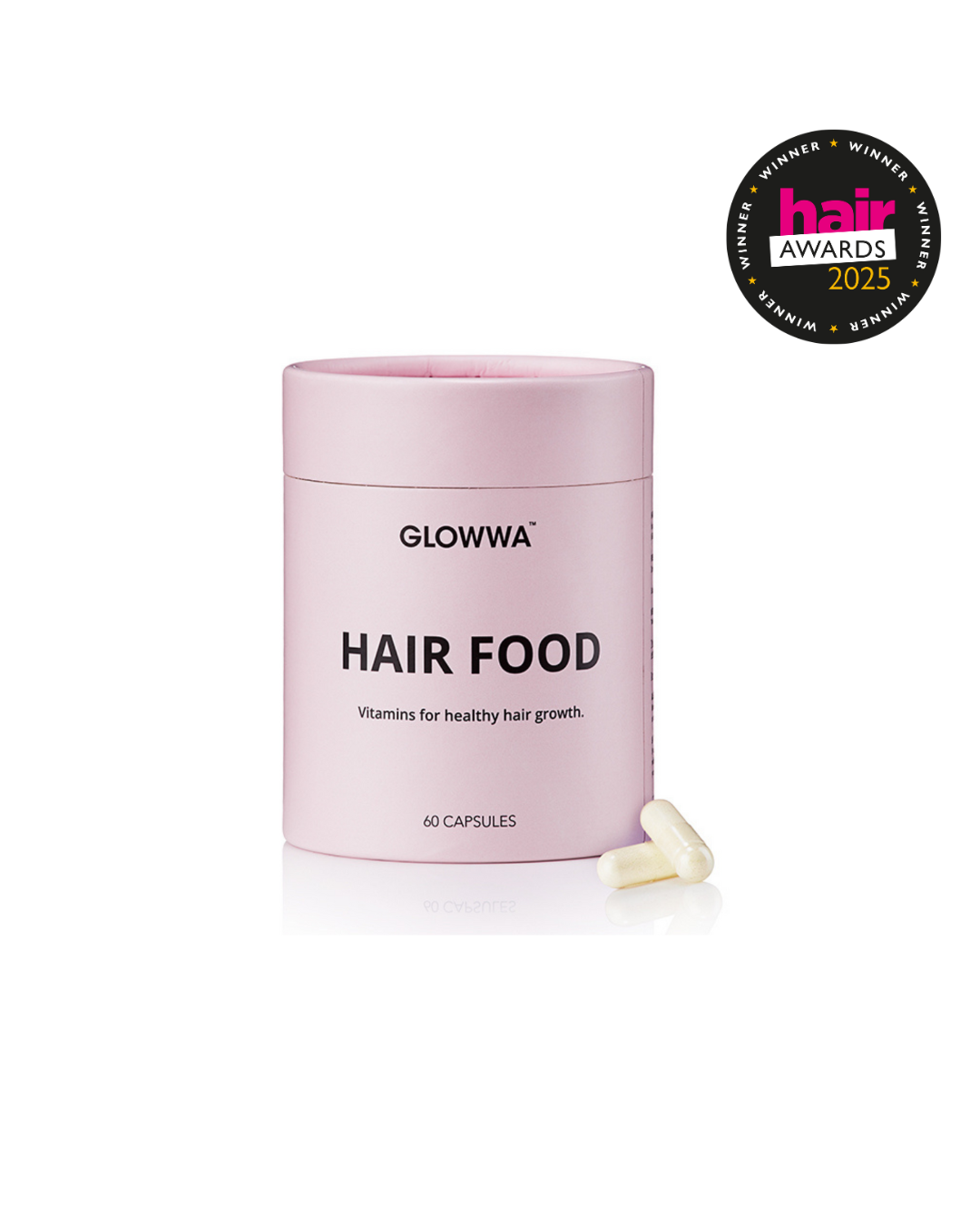 GLOWWA Hair Food Original 1 Month Supply